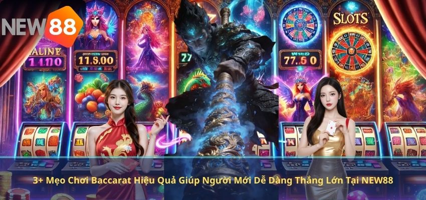 3+ Mẹo Chơi Baccarat Hiệu Quả Giúp Người Mới Dễ Dàng Thắng Lớn Tại NEW88