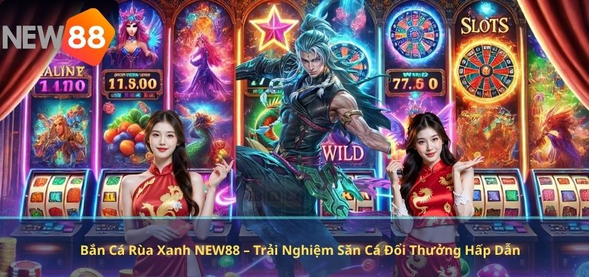 Bắn Cá Rùa Xanh NEW88 – Trải Nghiệm Săn Cá Đổi Thưởng Hấp Dẫn