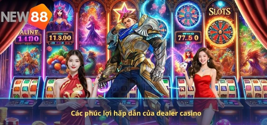 Các phúc lợi hấp dẫn của dealer casino