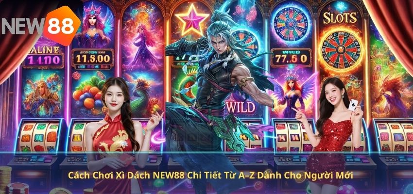 Cách Chơi Xì Dách NEW88 Chi Tiết Từ A–Z Dành Cho Người Mới