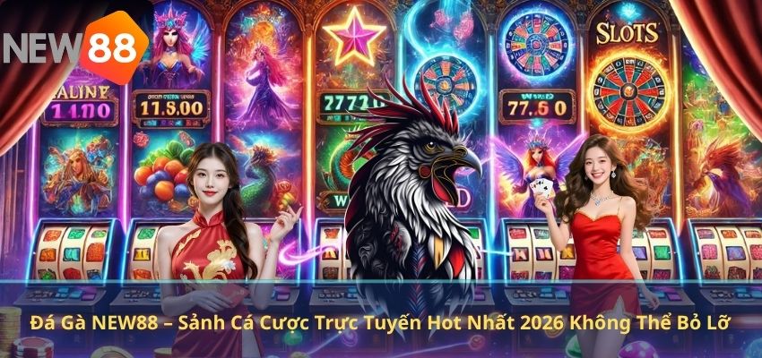 Đá Gà NEW88 – Sảnh Cá Cược Trực Tuyến Hot Nhất 2026 Không Thể Bỏ Lỡ