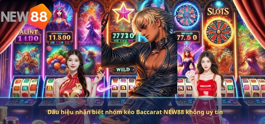 Dấu hiệu nhận biết nhóm kéo Baccarat NEW88 không uy tín