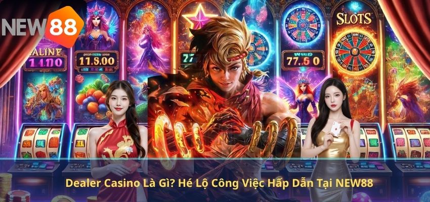 Dealer Casino Là Gì? Hé Lộ Công Việc Hấp Dẫn Tại NEW88