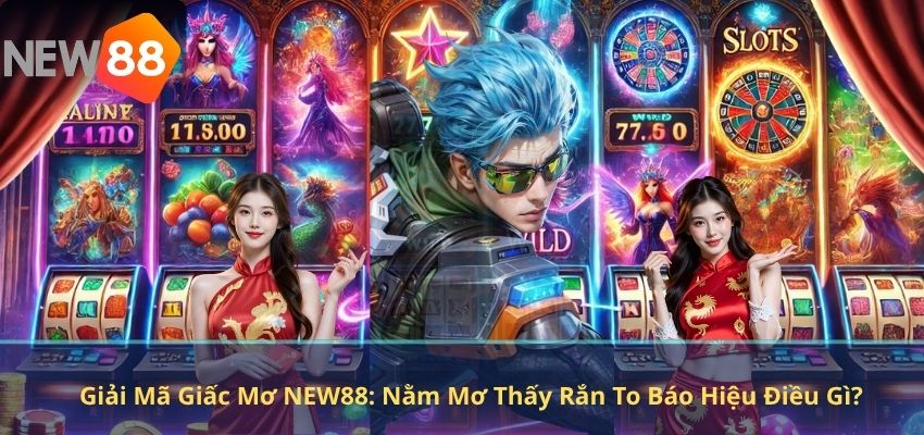 Giải Mã Giấc Mơ NEW88: Nằm Mơ Thấy Rắn To Báo Hiệu Điều Gì?