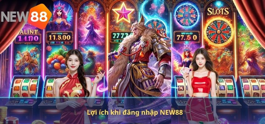 Lợi ích khi đăng nhập NEW88