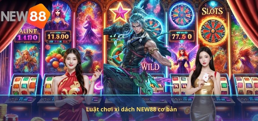 Luật chơi xì dách NEW88 cơ bản