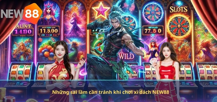 Những sai lầm cần tránh khi chơi xì dách NEW88
