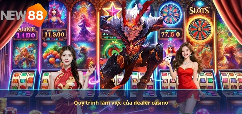 Quy trình làm việc của dealer casino