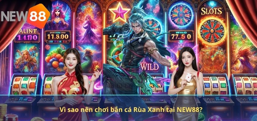 Vì sao nên chơi bắn cá Rùa Xanh tại NEW88?